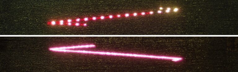 Pulsed versus CW laser