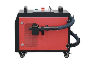 lāzera tīrīšanas iekārta 100W 200W 300W ar gaisa dzesēšanu